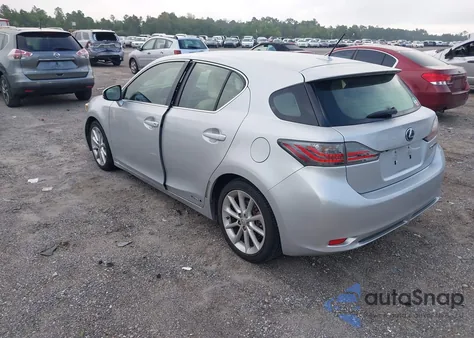 2011 Lexus Ct 200H Premium from USA, damaged, VIN JTHKD5BH6B2046807